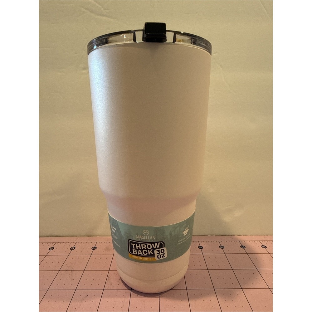 Magellan Outdoors Throwback‎ 30 Oz Tumbler with Lid Pink Insulated Brand New